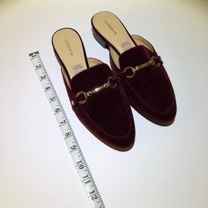 Liz Claiborne Faux Suede Mules